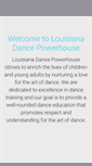 Mobile Screenshot of ladancepowerhouse.net